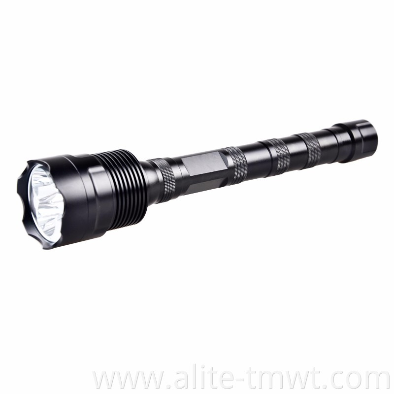 Heavy Duty Torch Light 3X T6 LED Super High Powered Flashlight with 3000LM